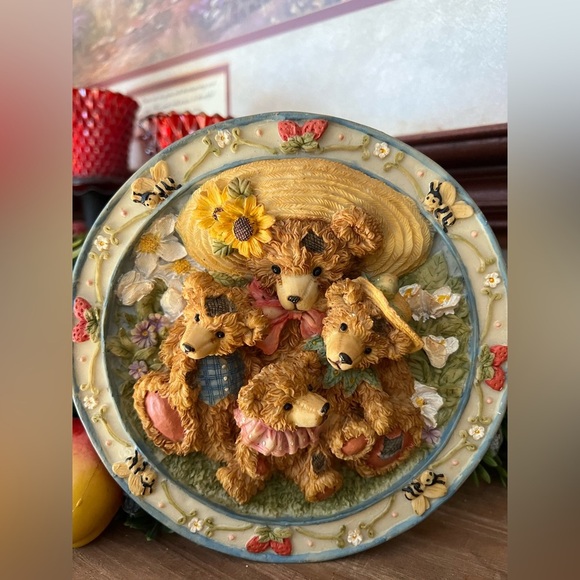 1998 Artmark Teddy Bear wall decor - Picture 1 of 5